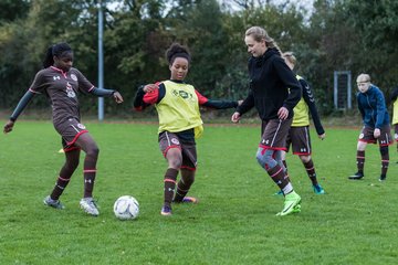 Bild 41 - C-Juniorinnen Halstenbek-Rellingen - St.Pauli : Ergebnis: 0:5